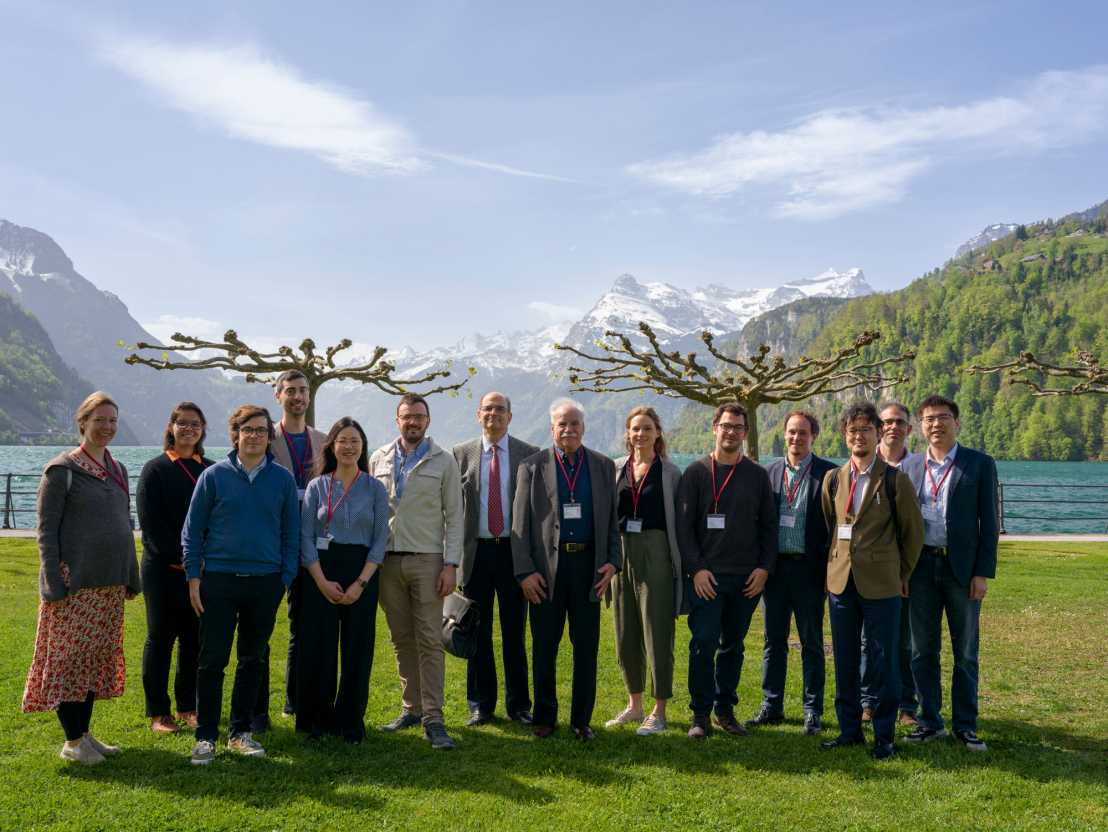 Group of JSP fellows at the Bürgenstock Conference 2024